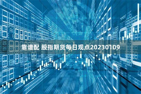 靠谱配 股指期货每日观点20230109